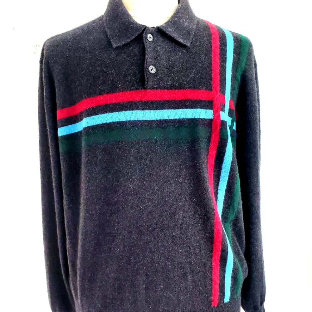 Greg Norman Collection 100% Cashmere Men's Sweater